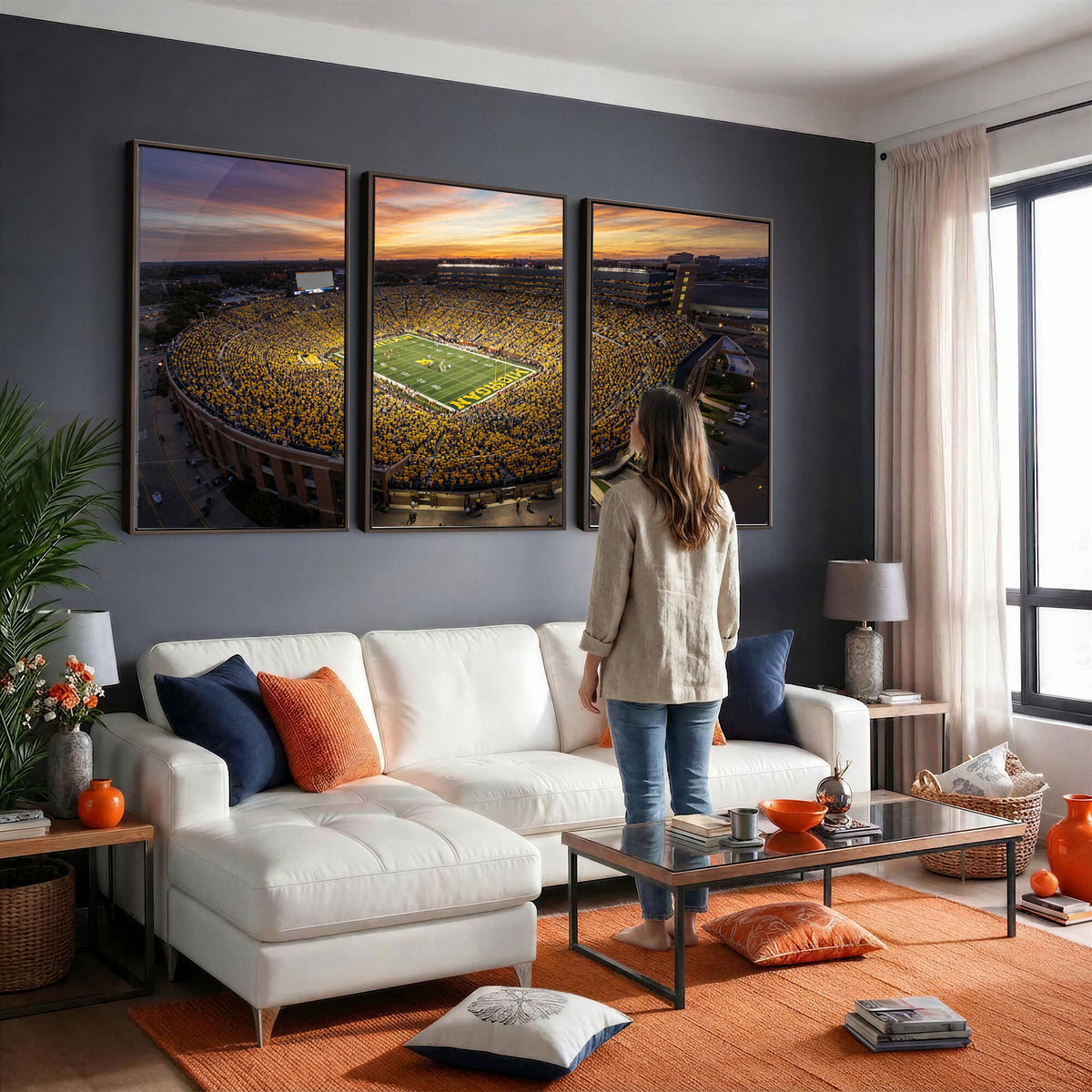 64902586-MGV-CV-36X24 - Stadium Wall Art Canvas Print