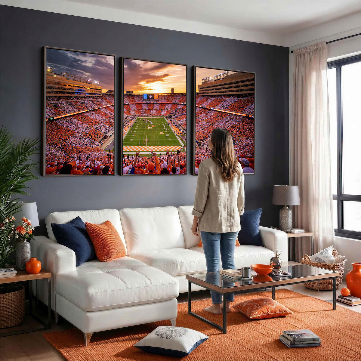 68184875-MGV-CV-36X24 - Stadium Wall Art Canvas Print