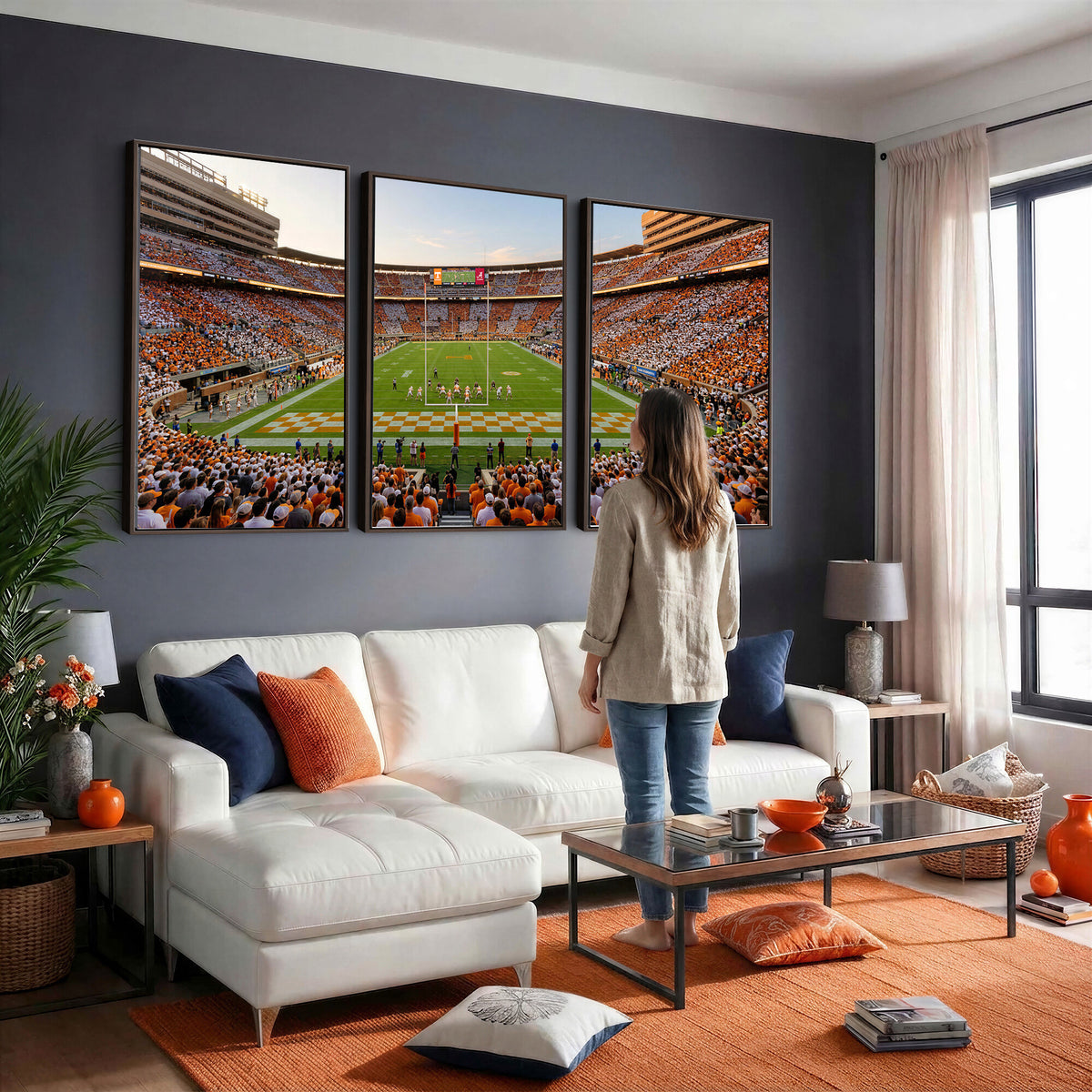 74509135-MGV-CV-36X24 - Stadium Wall Art Canvas Print