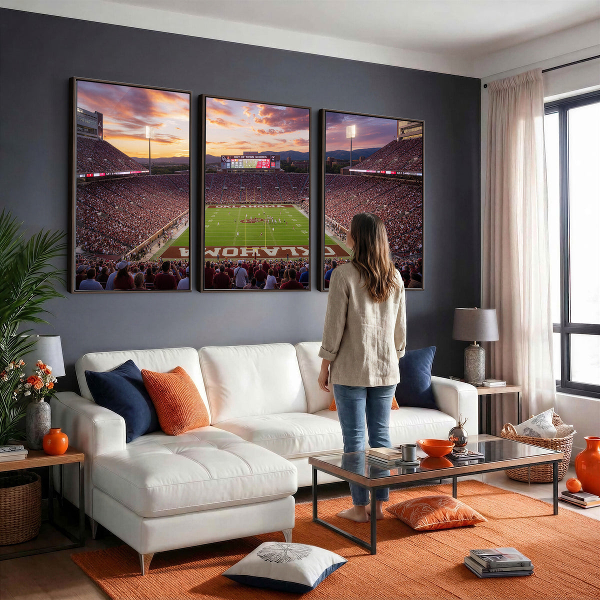 18509931-MGV-CV-36X24 - Stadium Wall Art Canvas Print