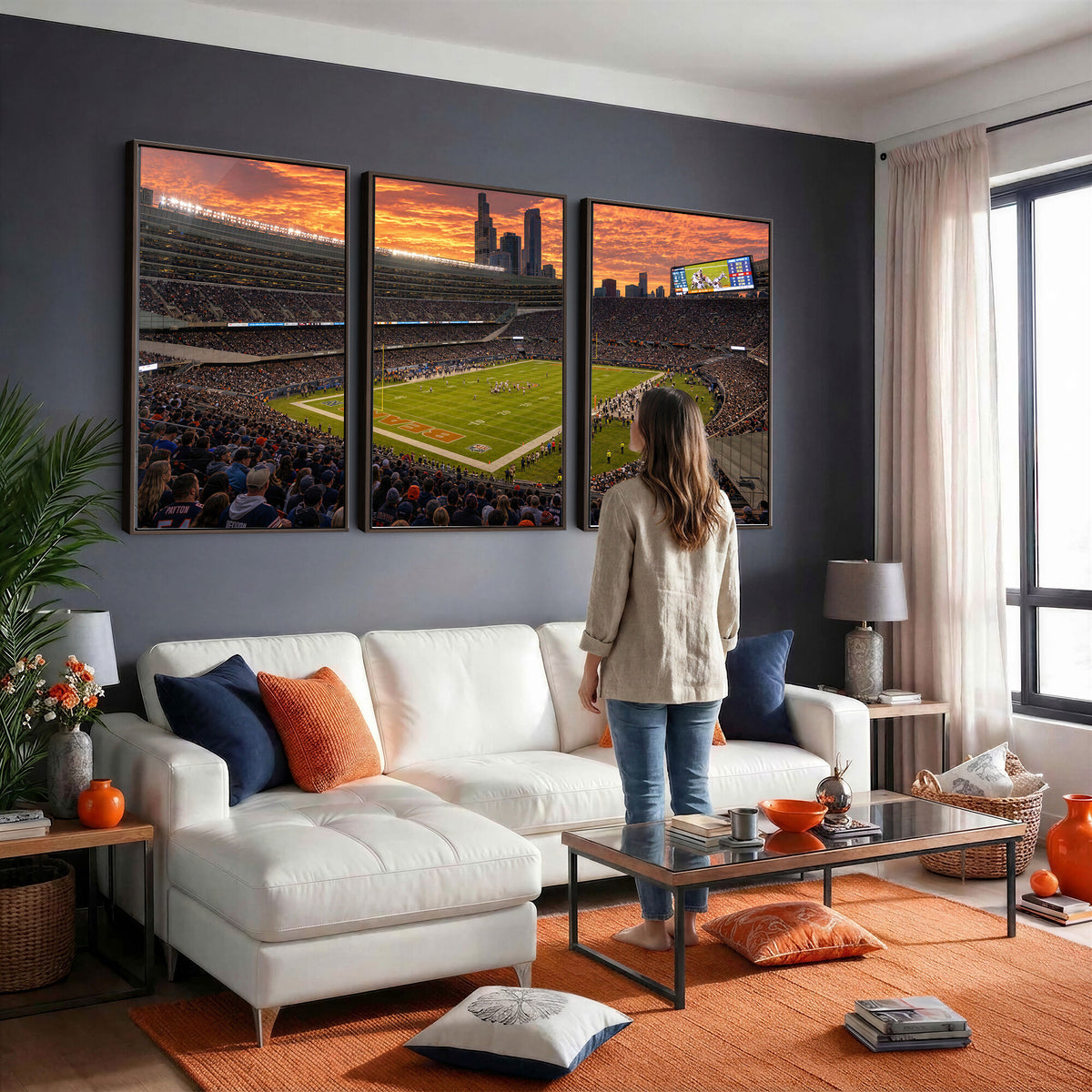 25159364-MGV-CV-36X24 - Stadium Wall Art Canvas Print