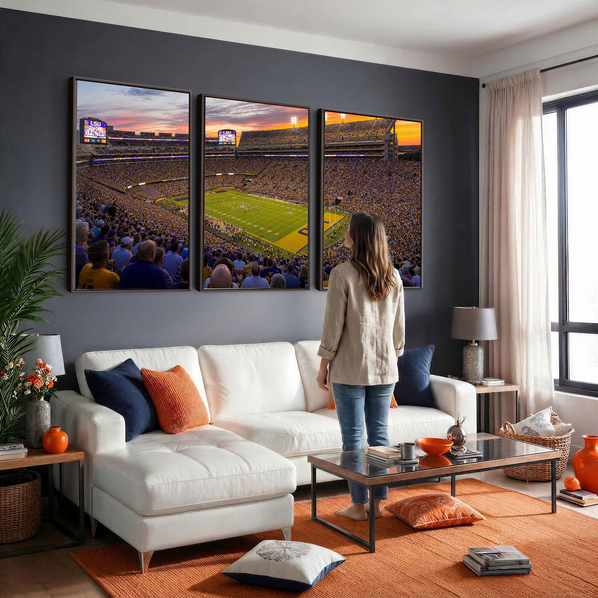 91303167-MGV-CV-36X24 - Stadium Wall Art Canvas Print