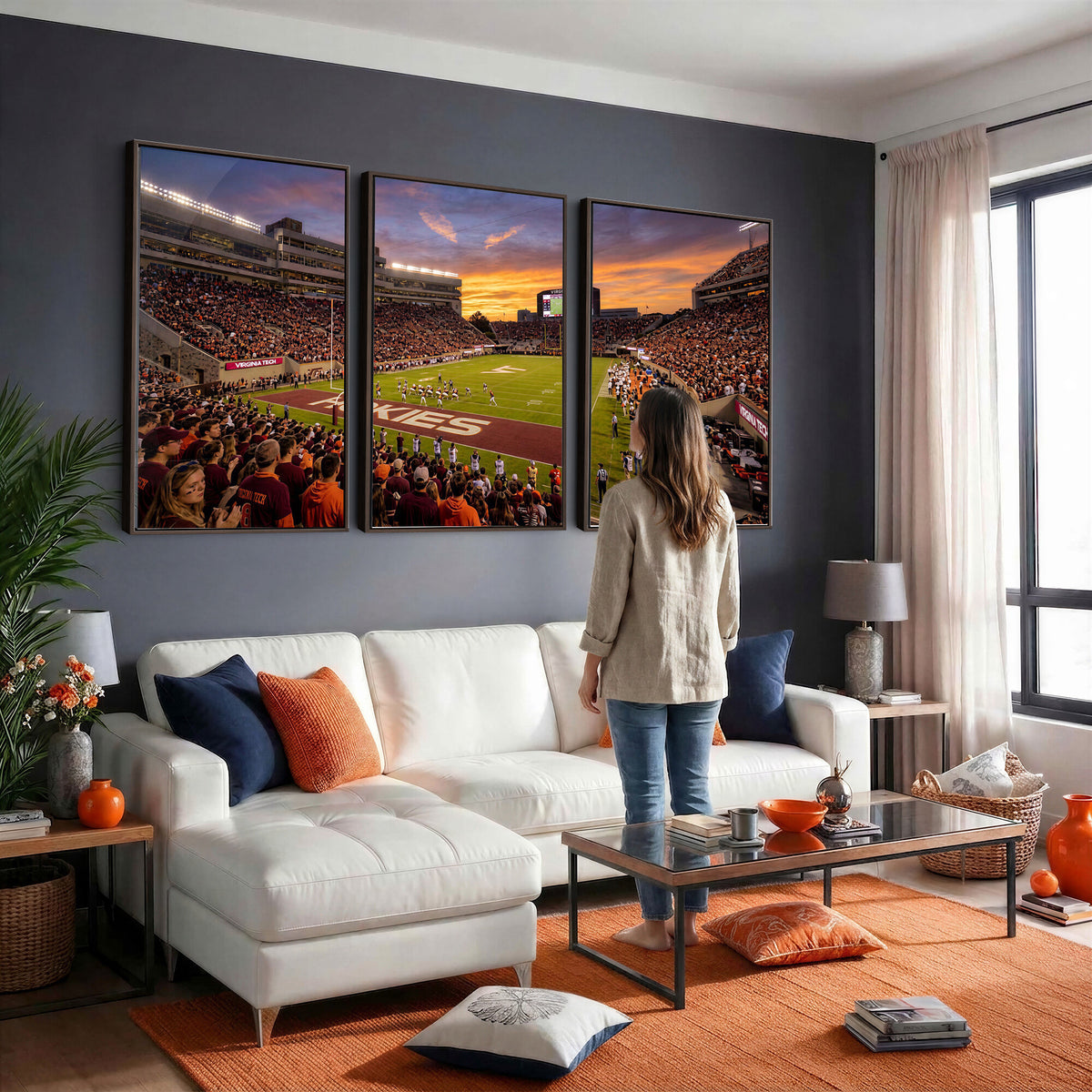 87141841-MGV-CV-36X24 - Stadium Wall Art Canvas Print