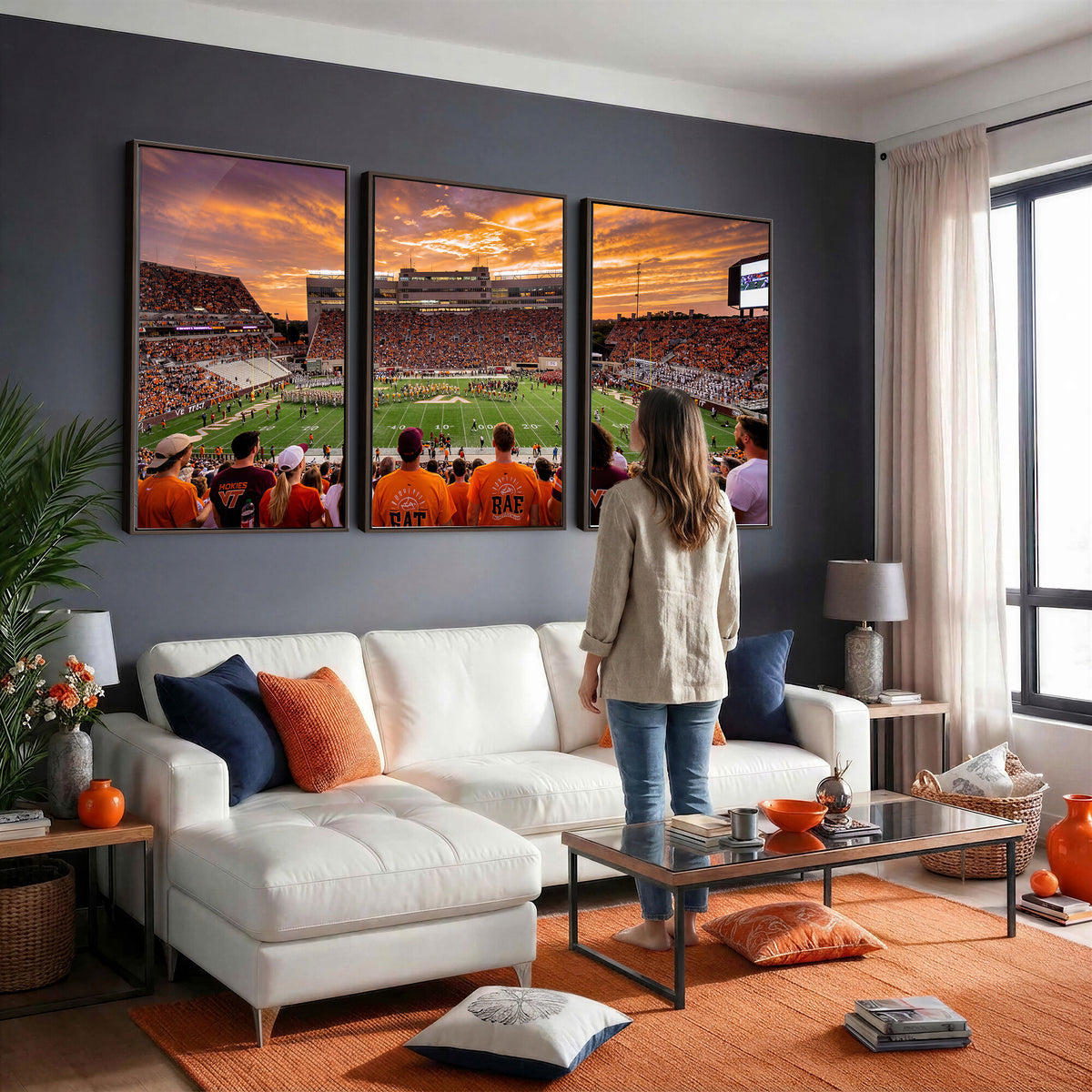 25873880-MGV-CV-36X24 - Stadium Wall Art Canvas Print