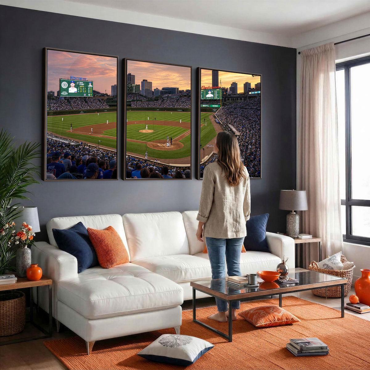41641466-MGV-CV-36X24 - Stadium Wall Art Canvas Print