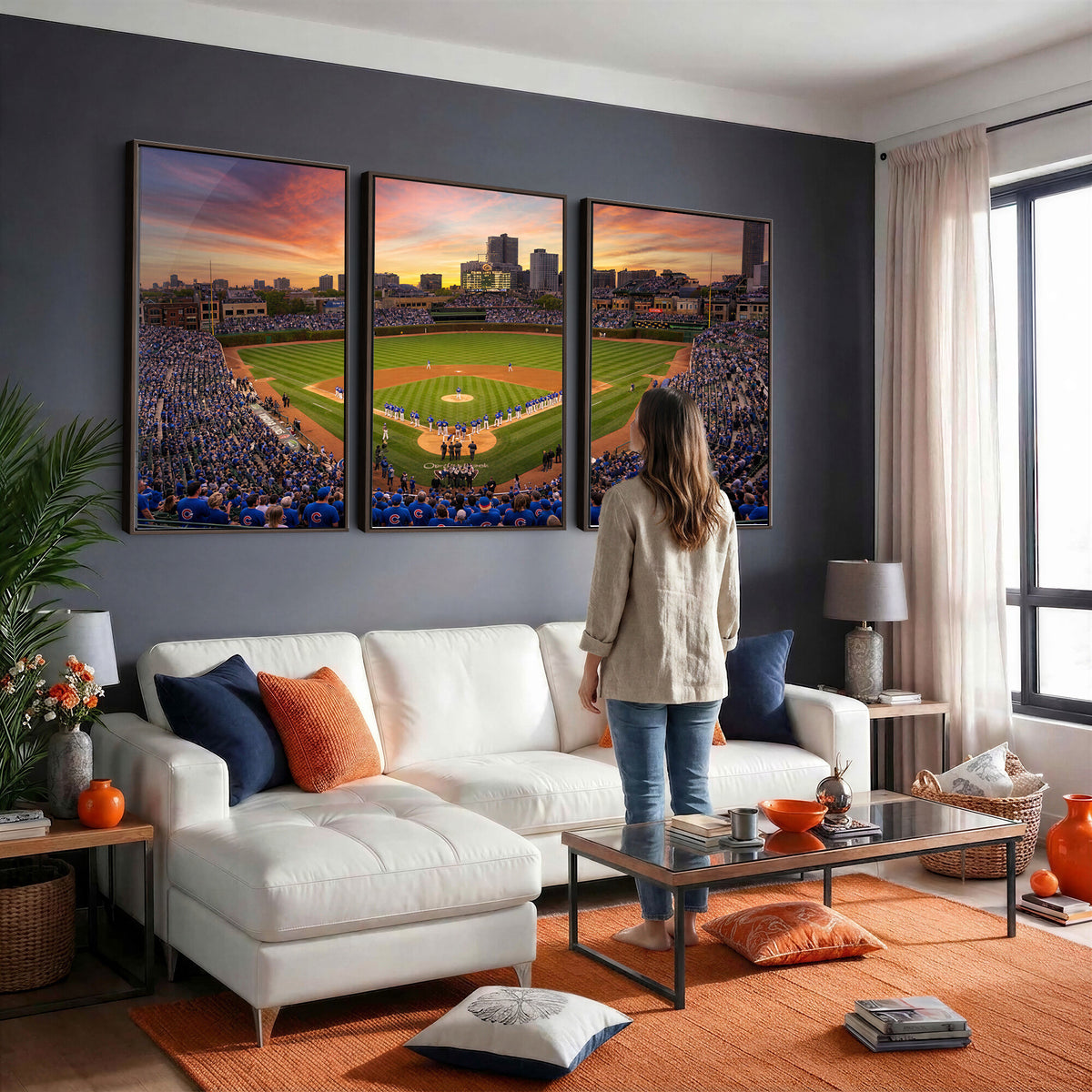42812246-MGV-CV-36X24 - Stadium Wall Art Canvas Print