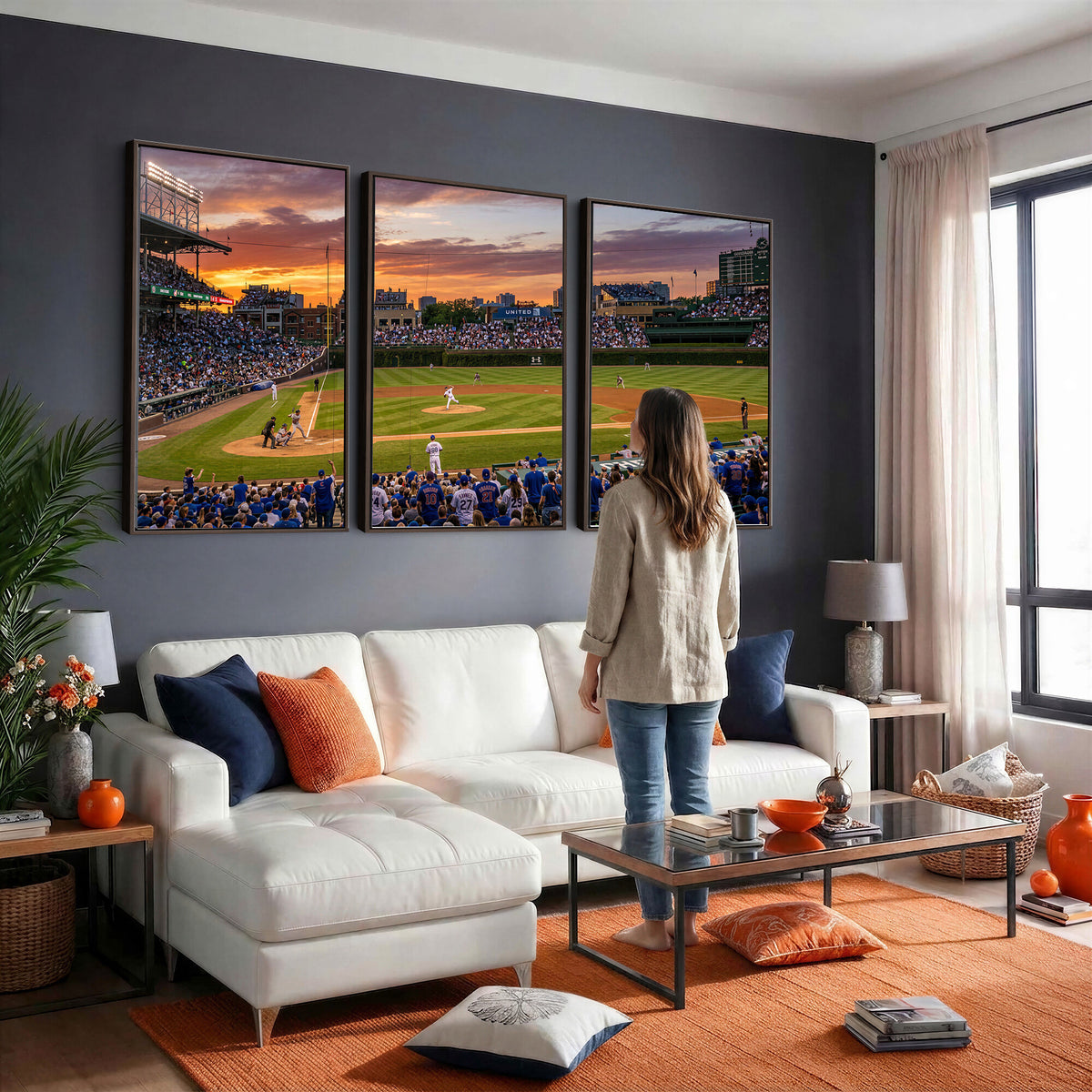 71103551-MGV-CV-36X24 - Stadium Wall Art Canvas Print
