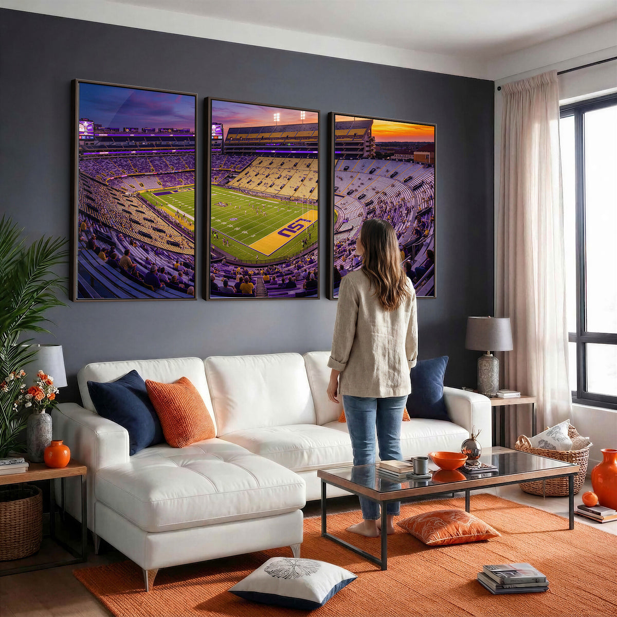 21378512-MGV-CV-36X24 - Stadium Wall Art Canvas Print