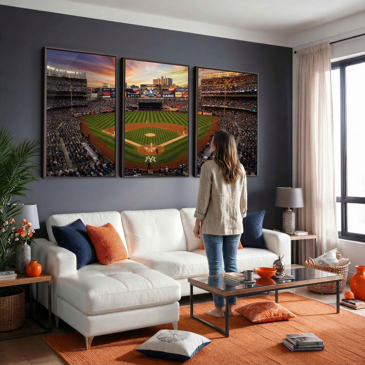 71157927-MGV-CV-36X24 - Stadium Wall Art Canvas Print