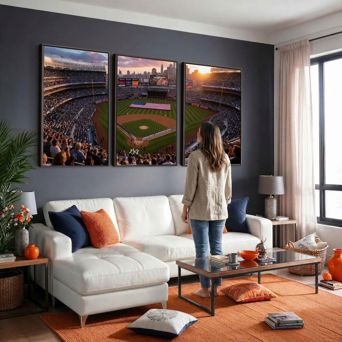 43632742-MGV-CV-36X24 - Stadium Wall Art Canvas Print