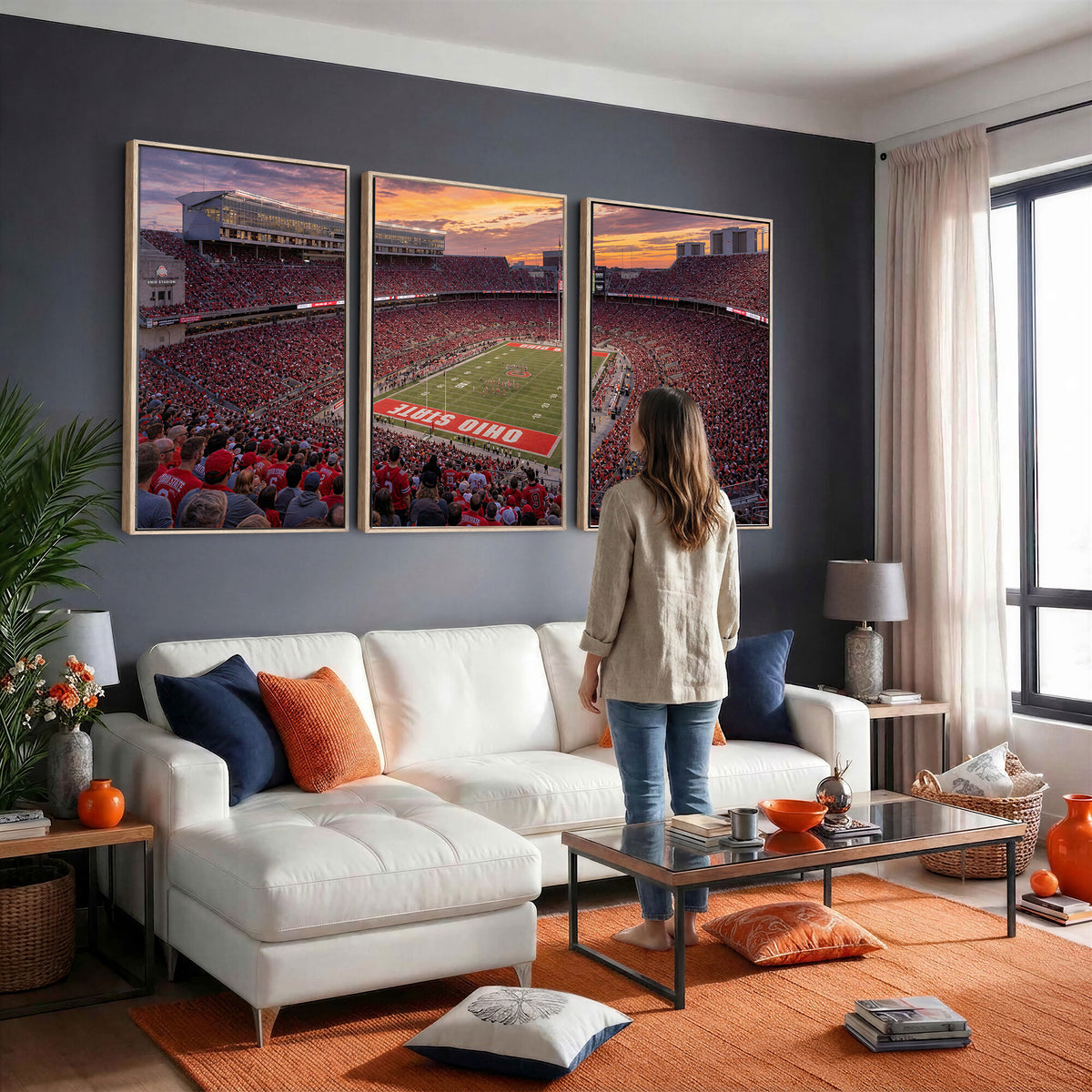 95137596-MGV-CV-36X24 - Stadium Wall Art Canvas Print
