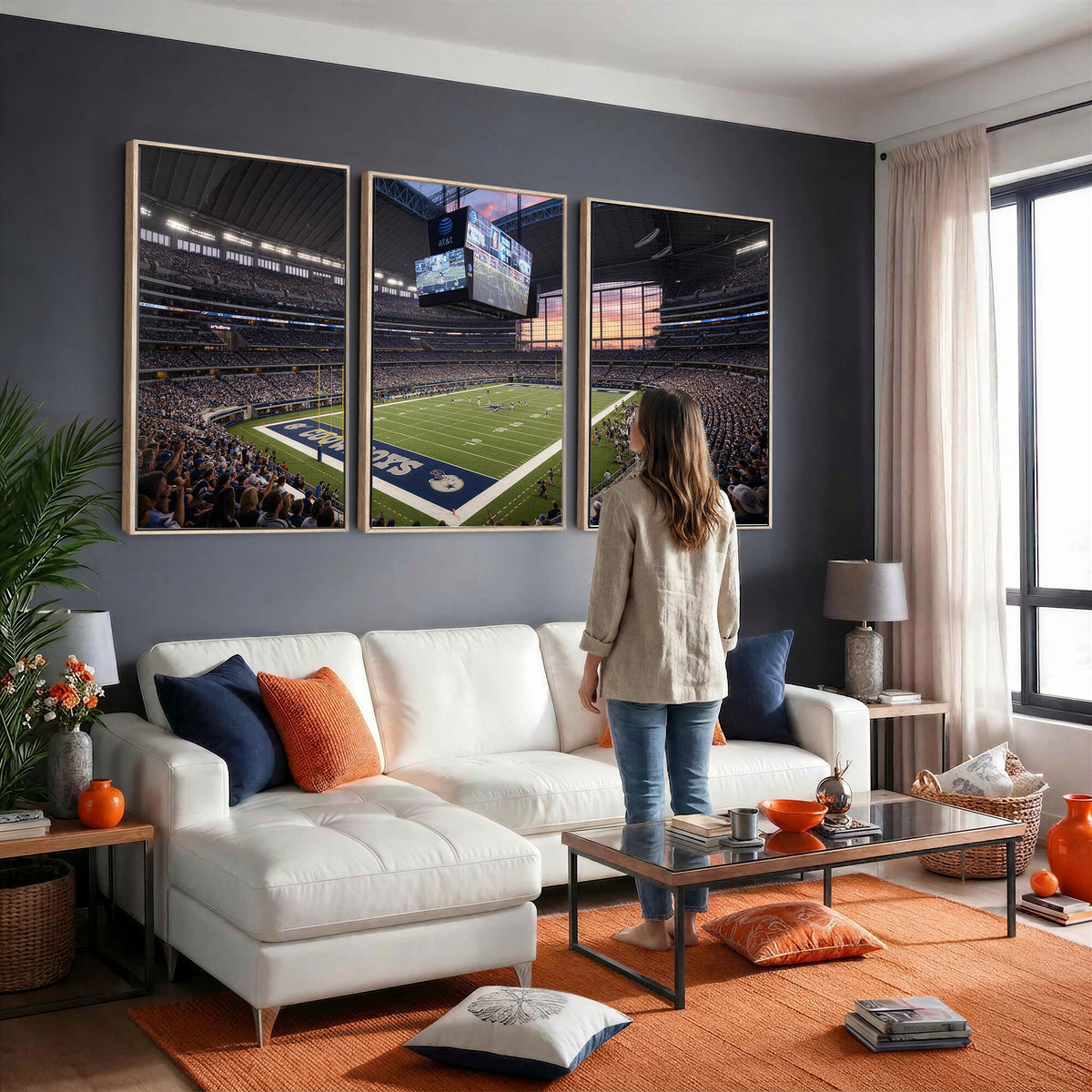 94095904-MGV-CV-36X24 - Stadium Wall Art Canvas Print