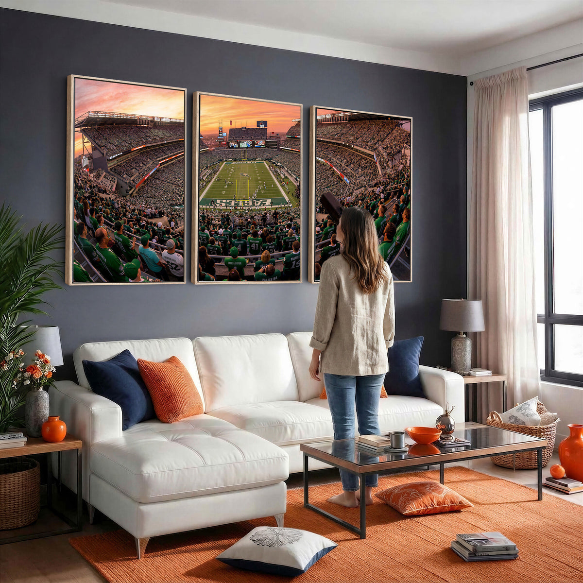 24458374-MGV-CV-36X24 - Stadium Wall Art Canvas Print