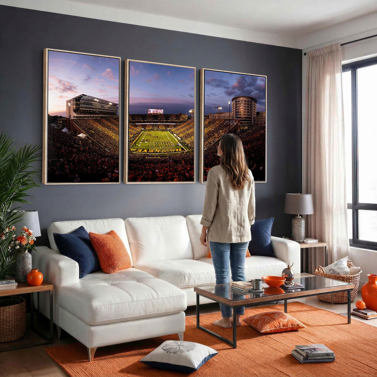 49683861-MGV-CV-36X24 - Stadium Wall Art Canvas Print