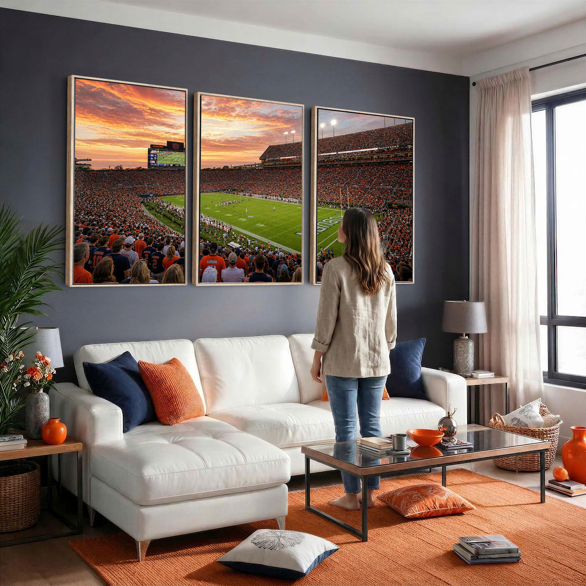 28631591-MGV-CV-36X24 - Stadium Wall Art Canvas Print