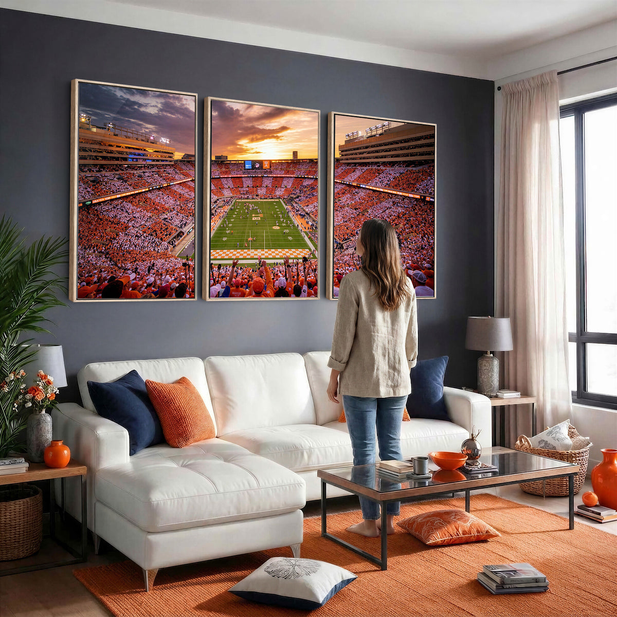 68184875-MGV-CV-36X24 - Stadium Wall Art Canvas Print
