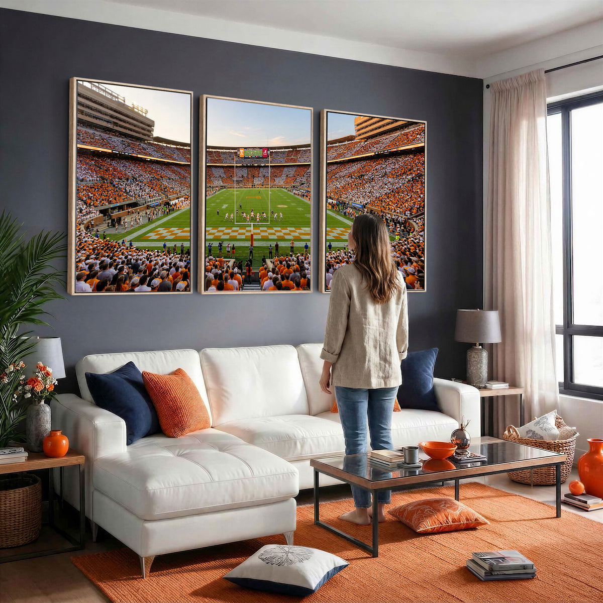 74509135-MGV-CV-36X24 - Stadium Wall Art Canvas Print