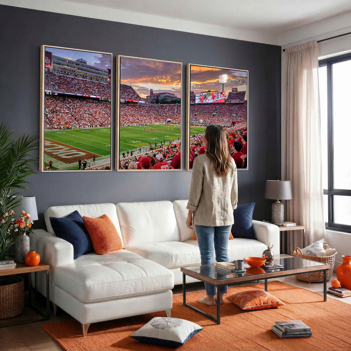 47794729-MGV-CV-36X24 - Stadium Wall Art Canvas Print