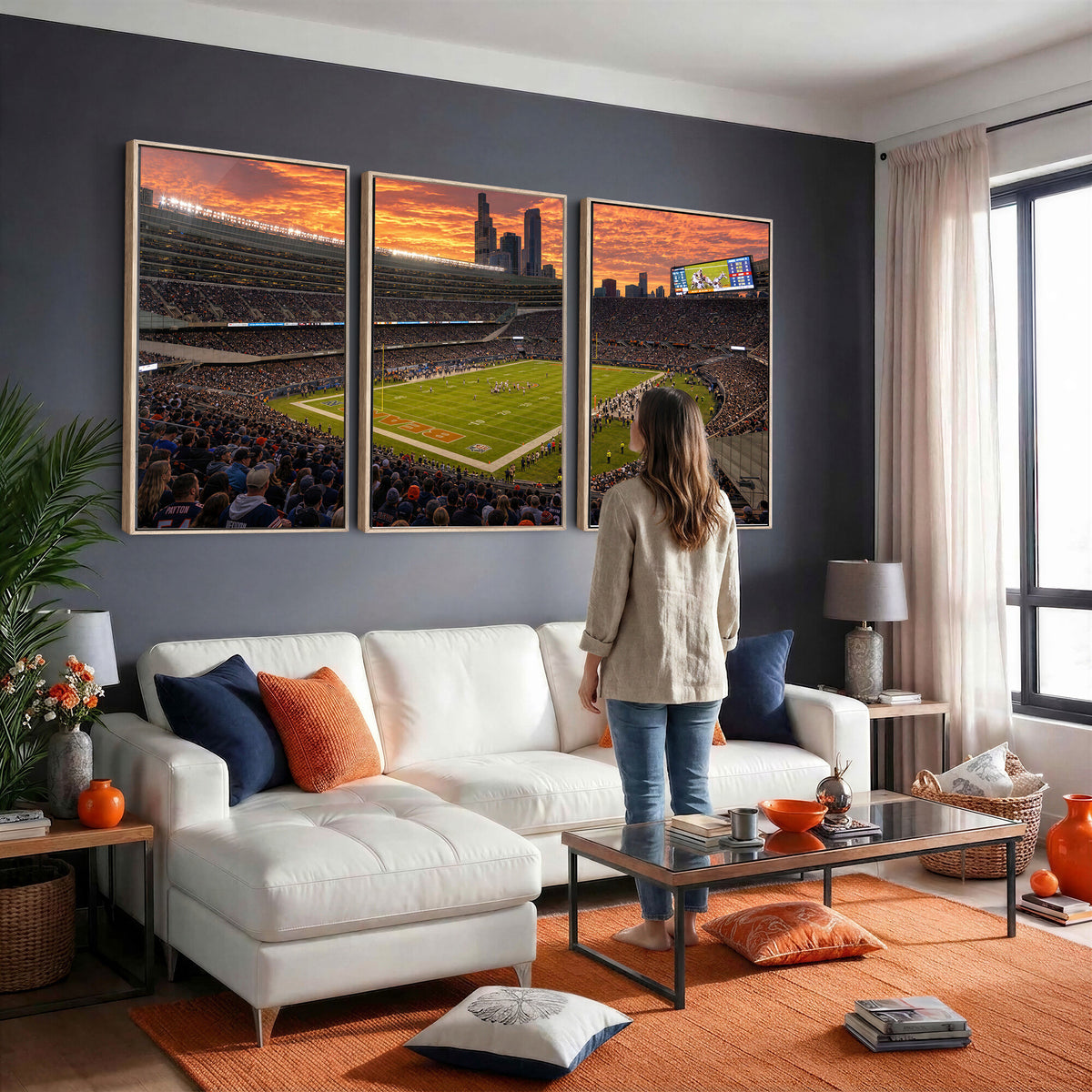 25159364-MGV-CV-36X24 - Stadium Wall Art Canvas Print