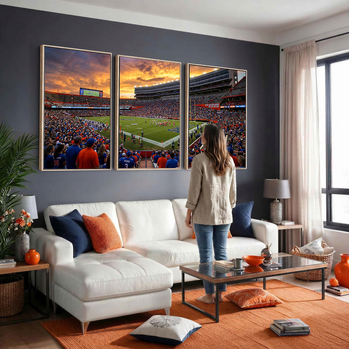 23829865-MGV-CV-36X24 - Stadium Wall Art Canvas Print