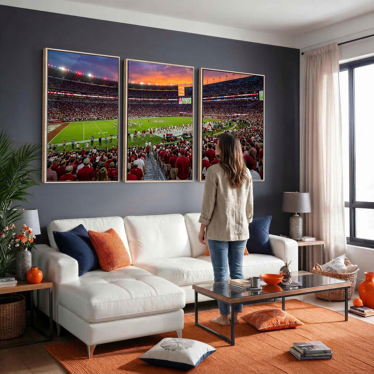 47822048-MGV-CV-36X24 - Stadium Wall Art Canvas Print