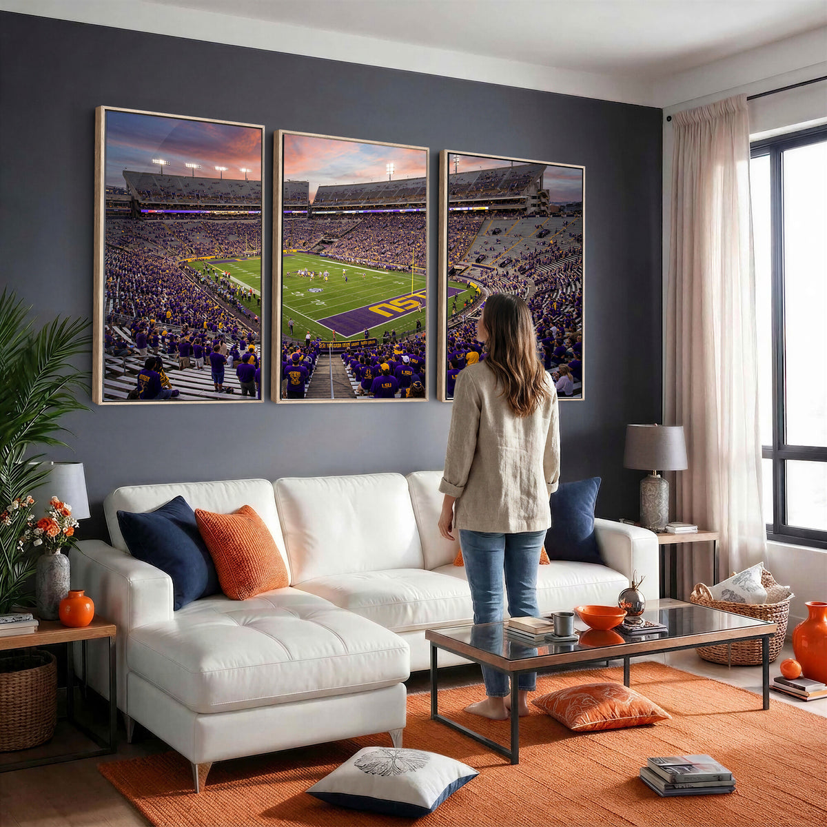 20281385-MGV-CV-36X24 - Stadium Wall Art Canvas Print
