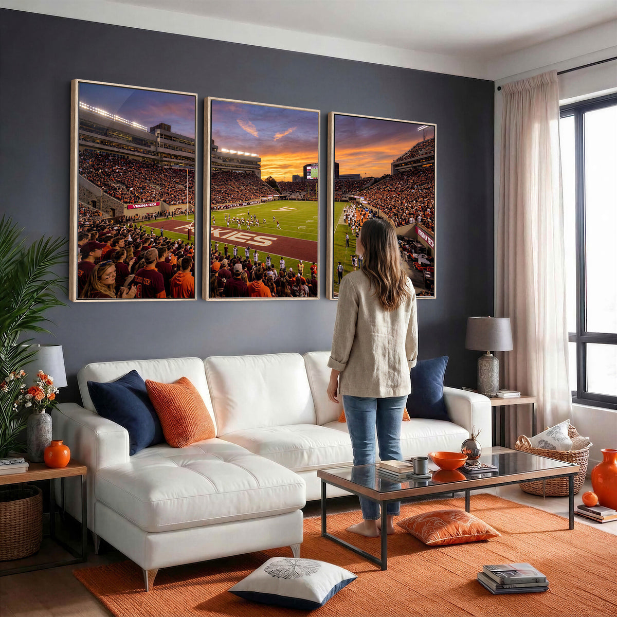 87141841-MGV-CV-36X24 - Stadium Wall Art Canvas Print