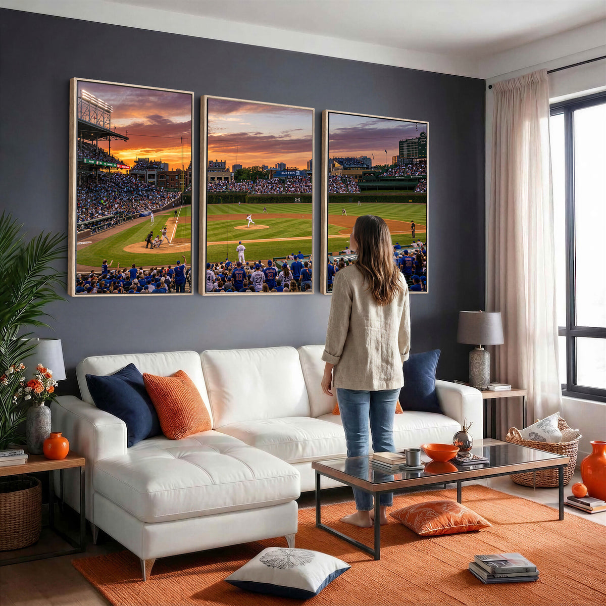 71103551-MGV-CV-36X24 - Stadium Wall Art Canvas Print