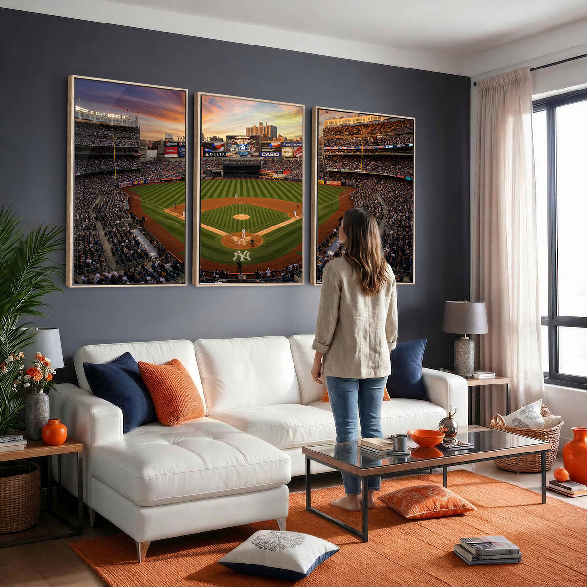 71157927-MGV-CV-36X24 - Stadium Wall Art Canvas Print