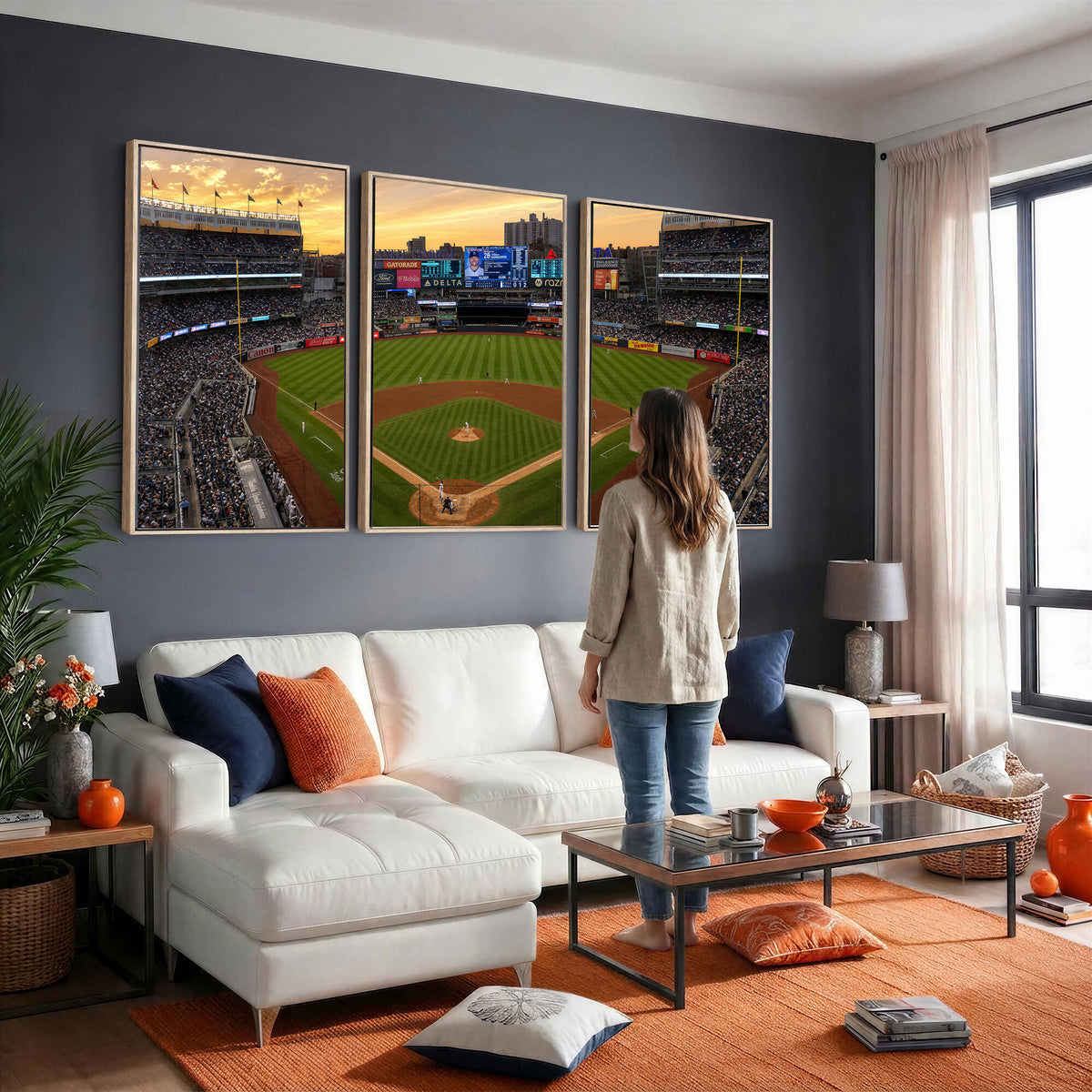 17396699-MGV-CV-36X24 - Stadium Wall Art Canvas Print