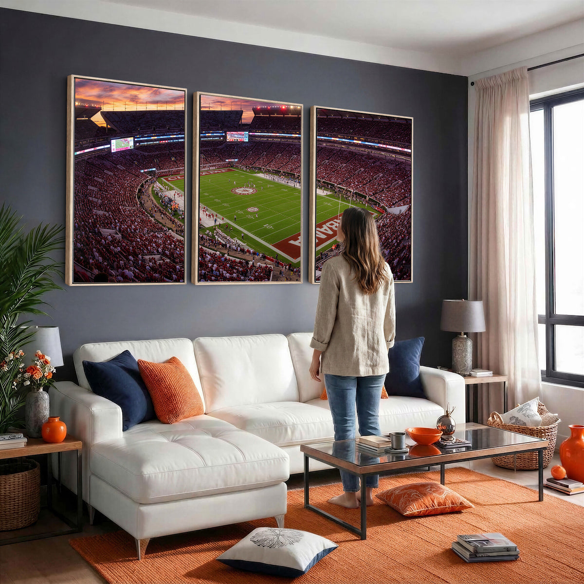 59537492-MGV-CV-36X24 - Stadium Wall Art Canvas Print
