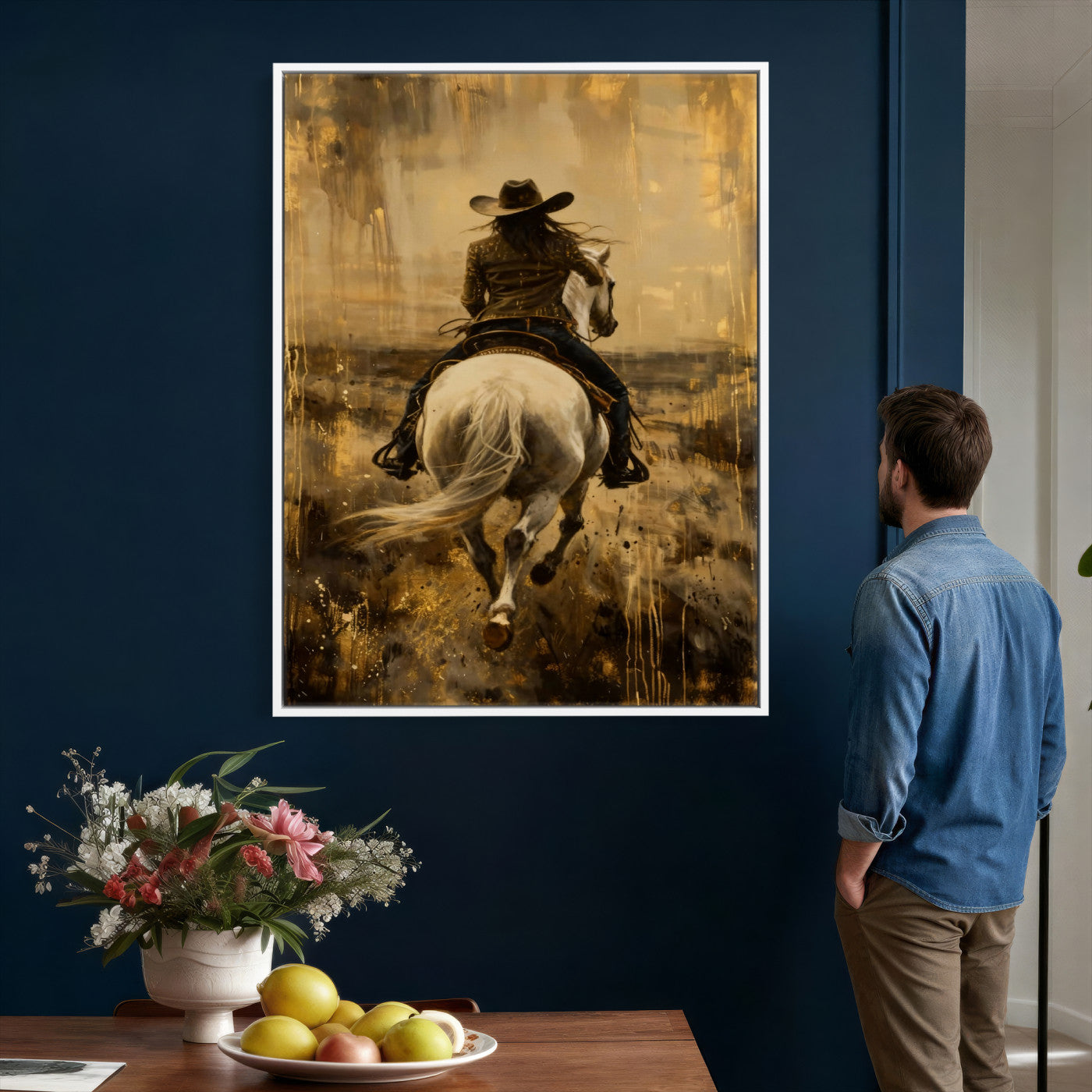 95357751-MGV-CV-24X36 - Large Wall Art Canvas Print for Living Room Office Wall Decor