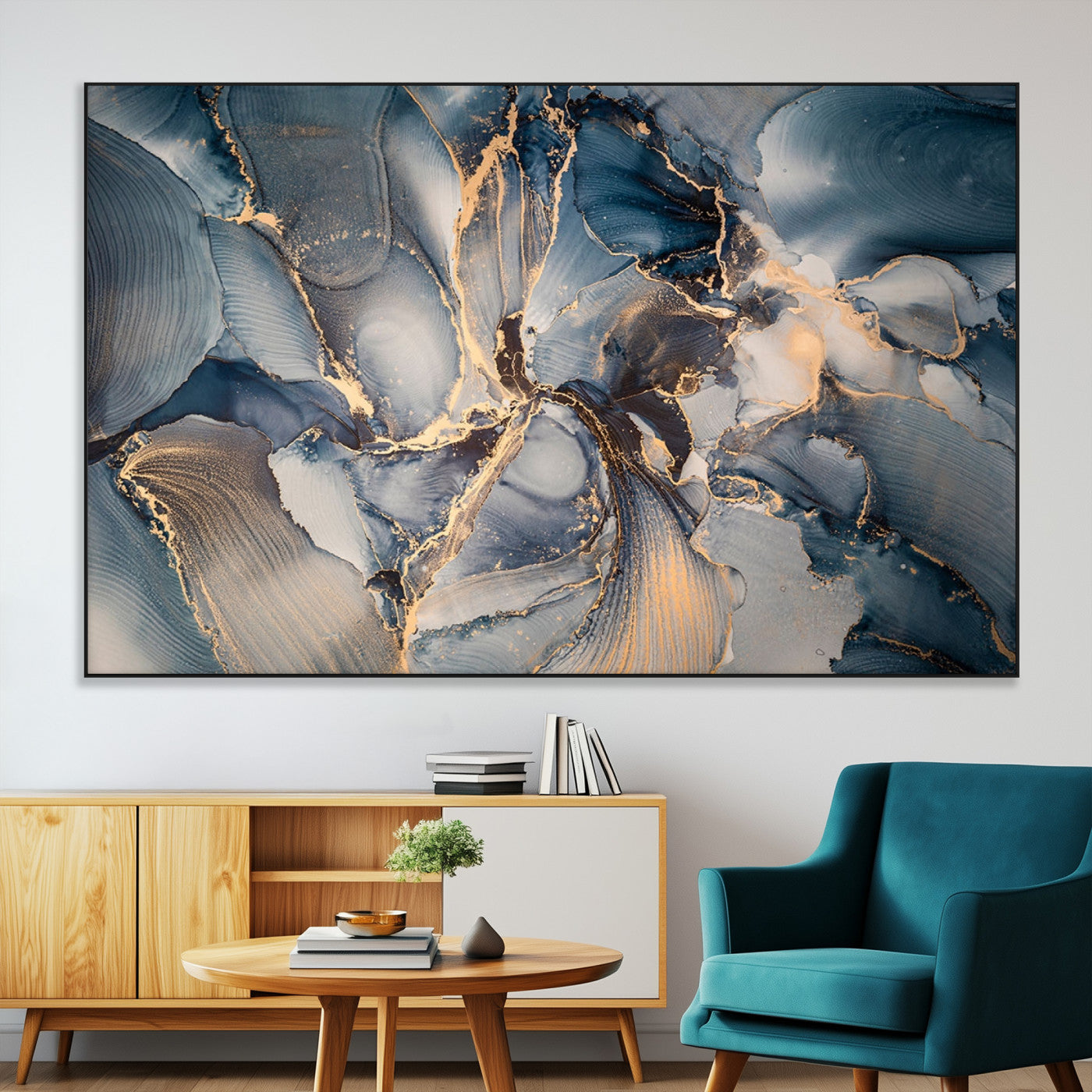 69995-MGV-CV-36X24-Abstract Wall Art Canvas Print for Modern Home Decor
