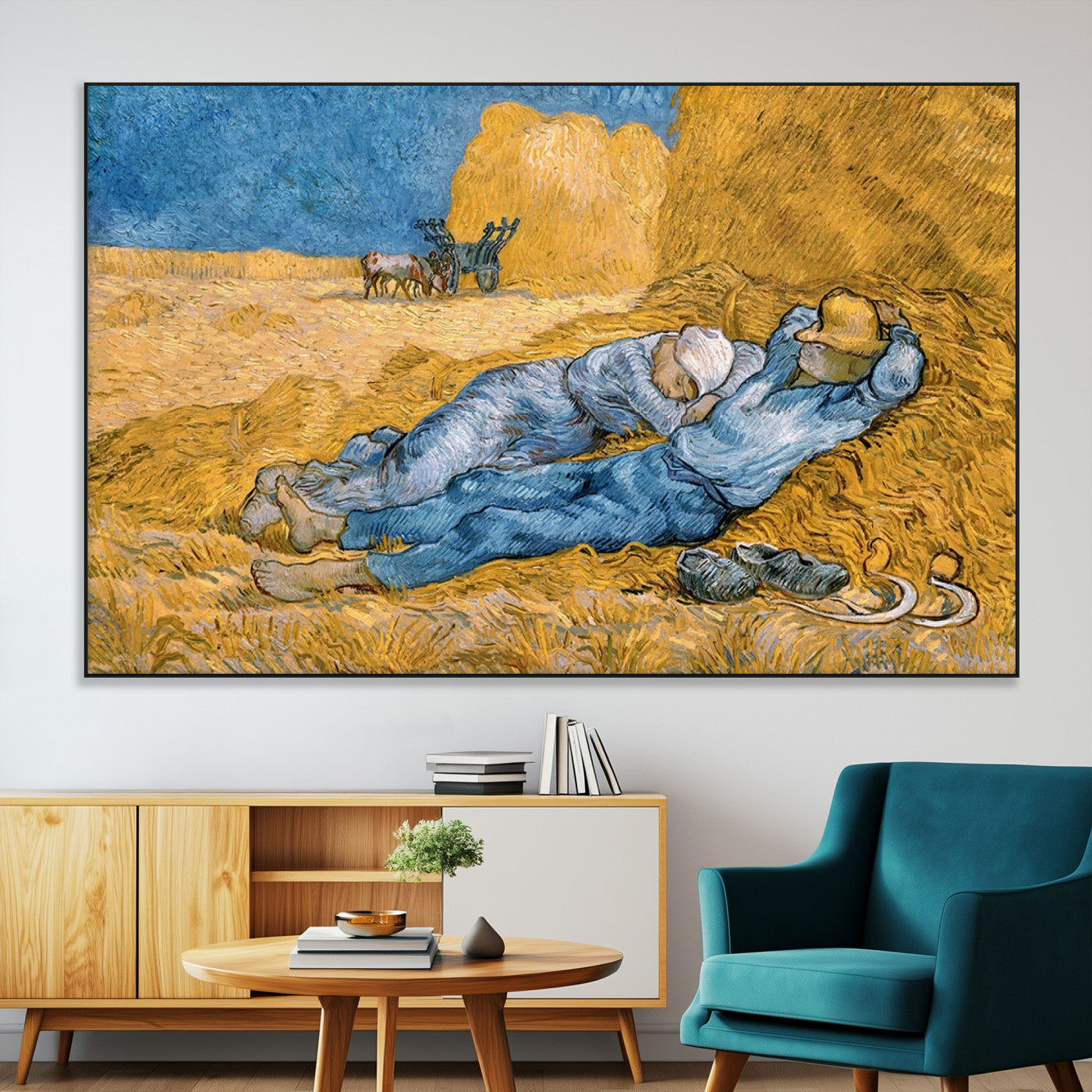 85933-MGV-CV-36X24-Master Artist Vincent Van Gogh Nature Wilderness Illustrs Fine Art Canvas, Van Gogh Nature