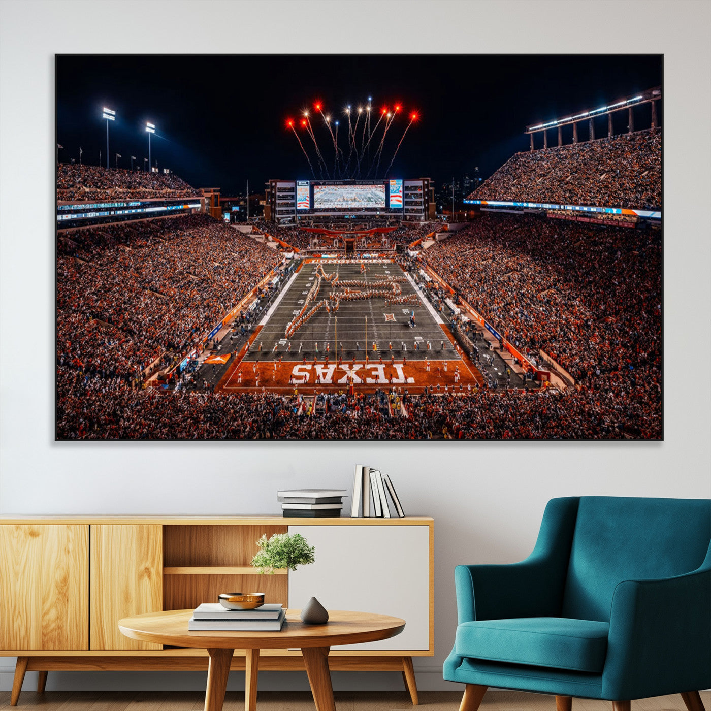 58778-MGV-CV-36X24-Texas Memorial Stadium Wall Art Canvas Print
