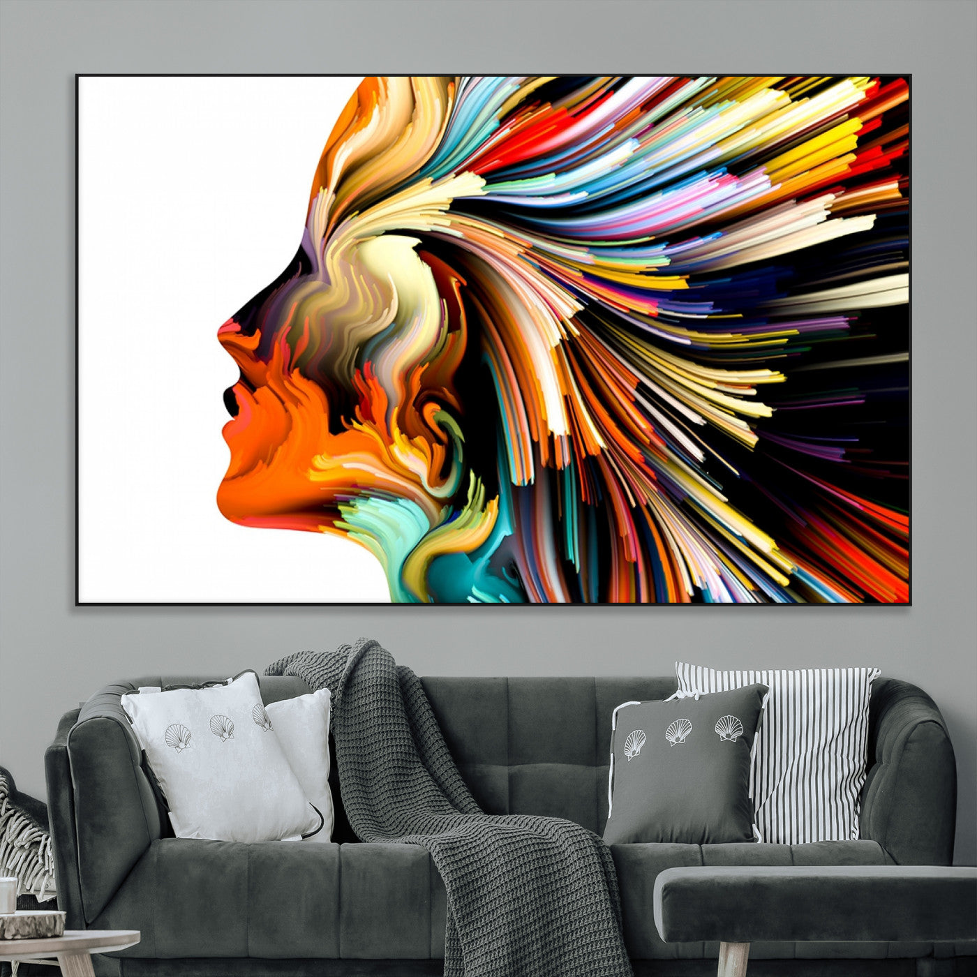 -Profile Colors Canvas Print
