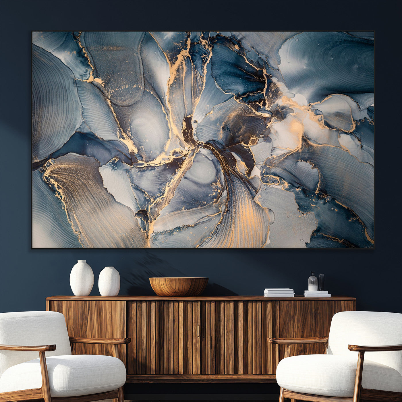 69995-MGV-CV-36X24-Abstract Wall Art Canvas Print for Modern Home Decor