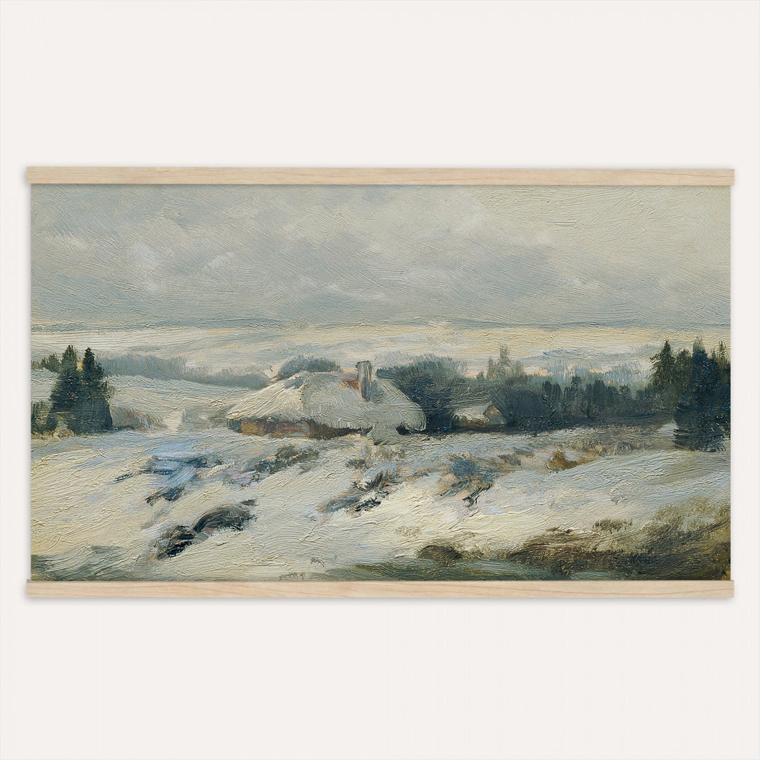 Ferdinand Engelmuller Tapestry Wall Art, Bohmisch-Mahrische Hohe Realism Blanket, Extra Large Cabin Decor Gift