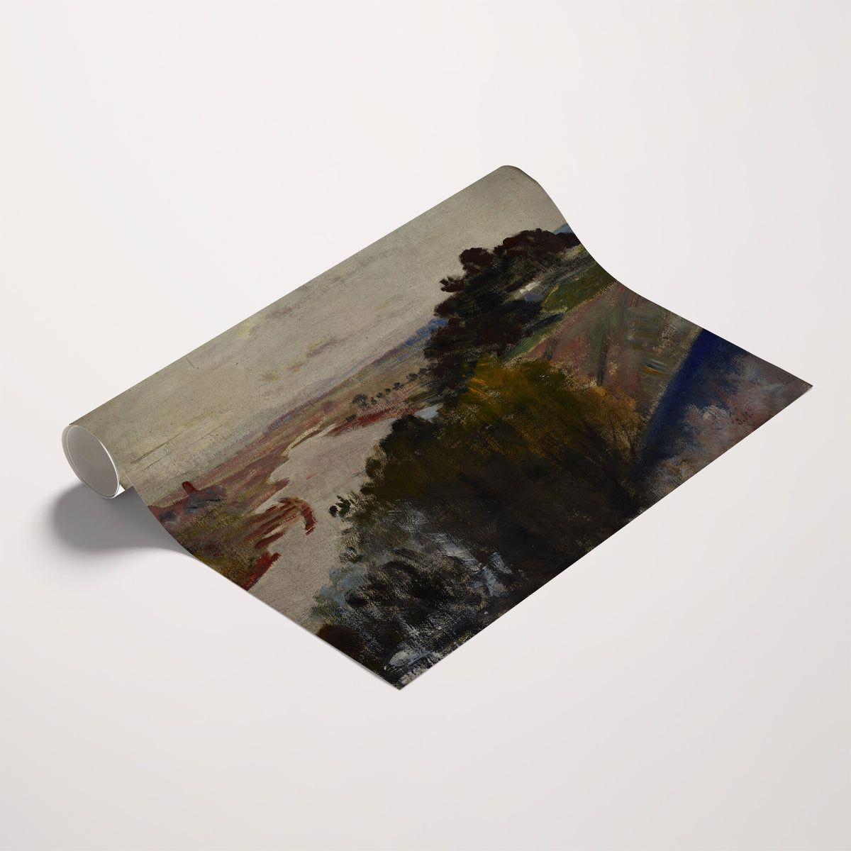 55507874-_Poster-30x20 - Jacek Malczewski Landscape at the Vistula Wall Art Canvas Print