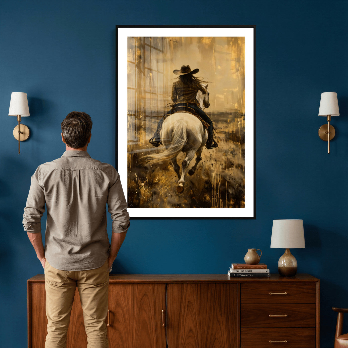 95357751-MGV-CV-24X36 - Large Wall Art Canvas Print for Living Room Office Wall Decor