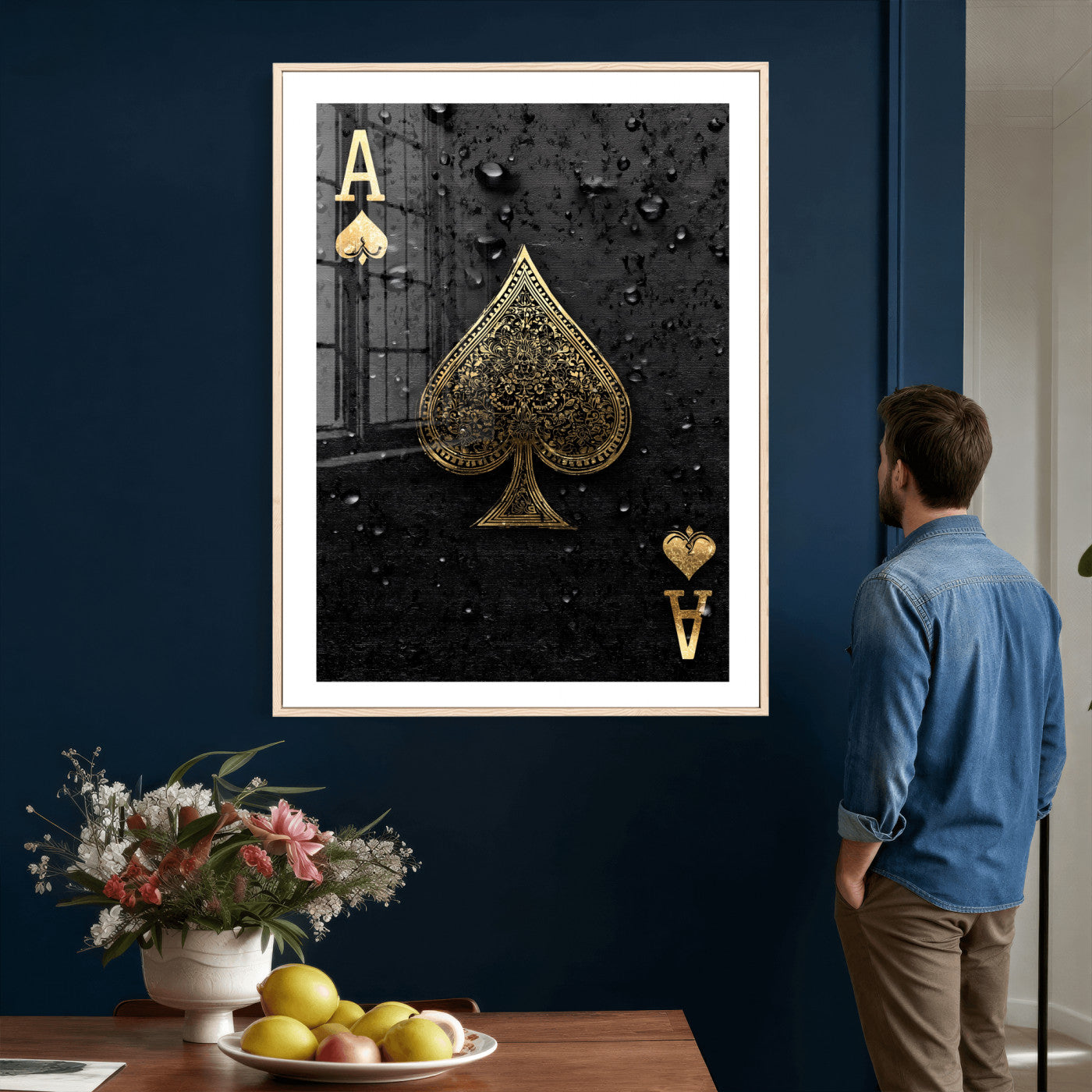 85998187-MGV-CV-24X36 - Game Card Wall Art Canvas Print