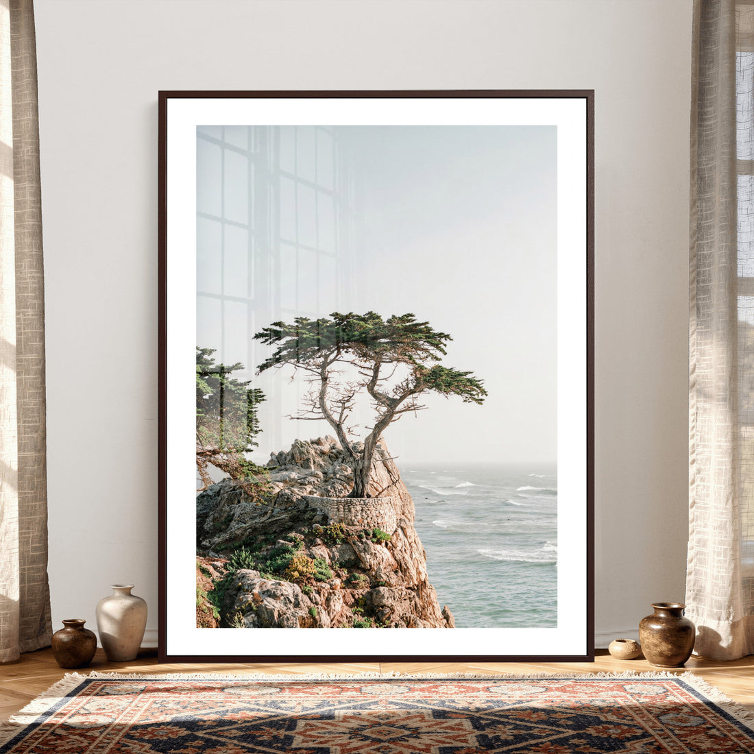 Lone Cypress Canvas Wall Art, Pebble Beach California