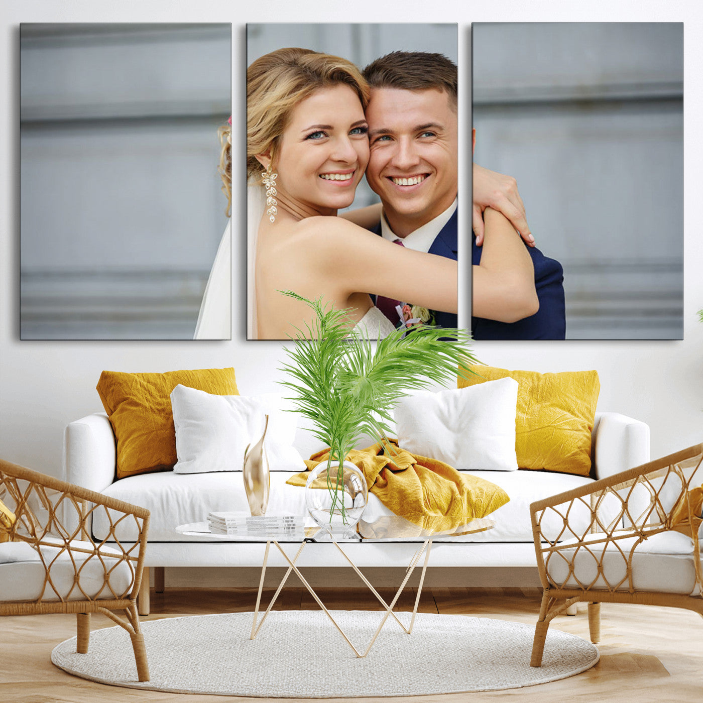 -Create Your Own Photo Framed Canvas Print - Custom Personalized Wall Art Print for Gift