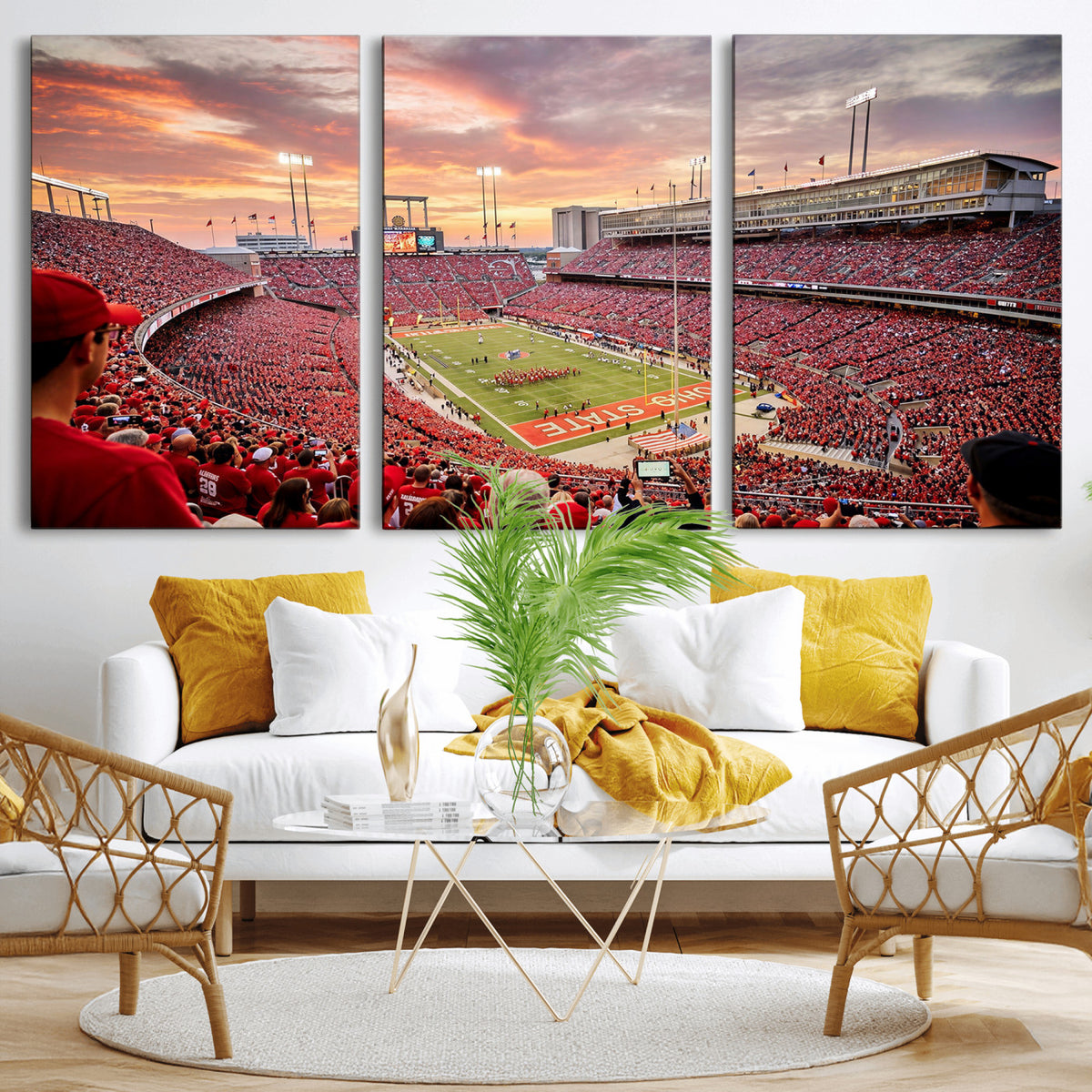 94754966-MGV-CV-36X24 - Stadium Wall Art Canvas Print