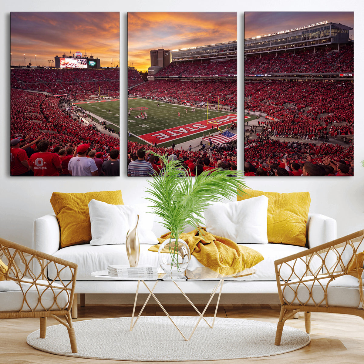 36125328-MGV-CV-36X24 - Stadium Wall Art Canvas Print