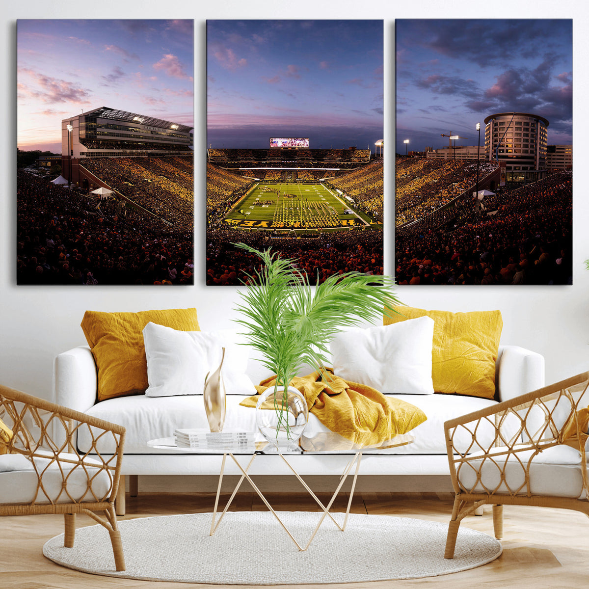 49683861-MGV-CV-36X24 - Stadium Wall Art Canvas Print