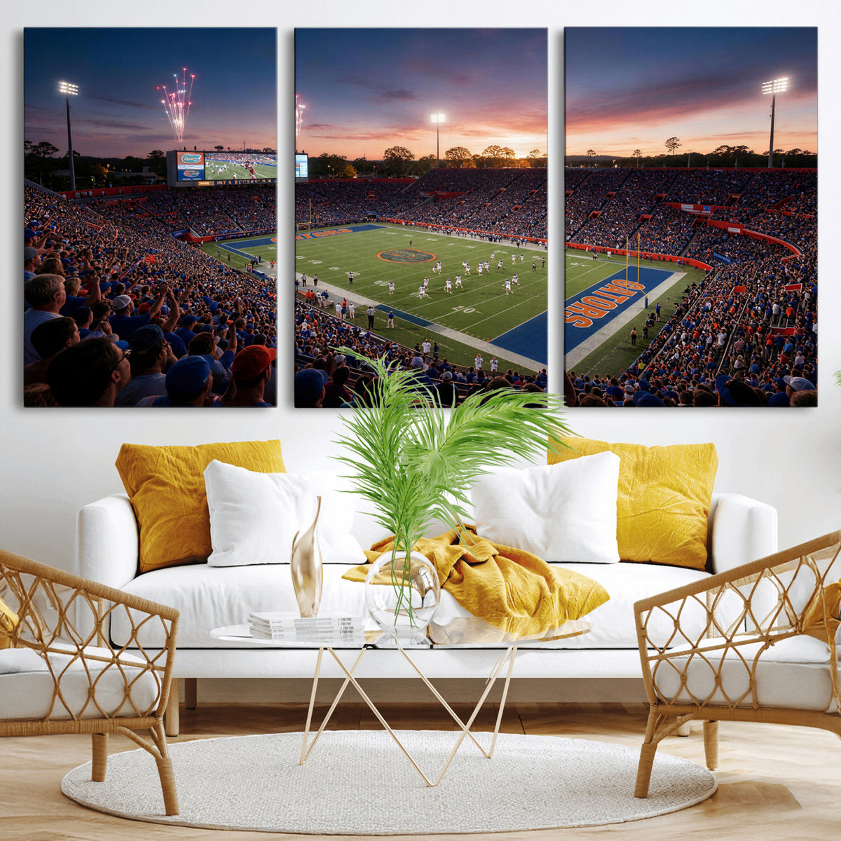 42817292-MGV-CV-36X24 - Stadium Wall Art Canvas Print