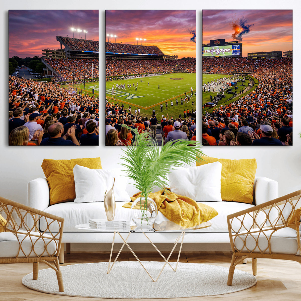 77756715-MGV-CV-36X24 - Stadium Wall Art Canvas Print