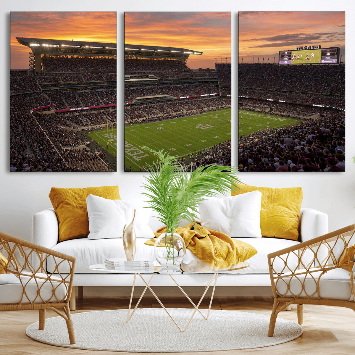 77401853-MGV-CV-36X24 - Stadium Wall Art Canvas Print