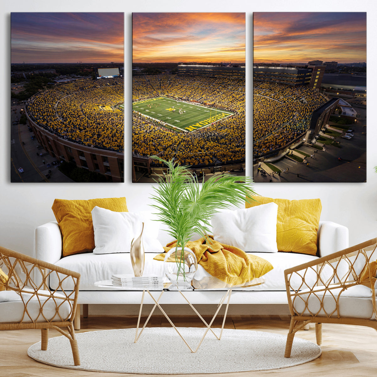 64902586-MGV-CV-36X24 - Stadium Wall Art Canvas Print